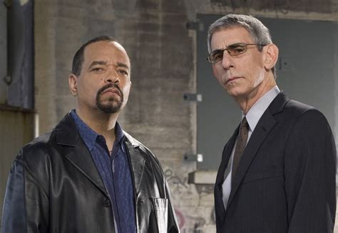 Law And Order Special Victims Unit Ice T As Det Odafin Fin Tutuola And Richard Belzer As Det