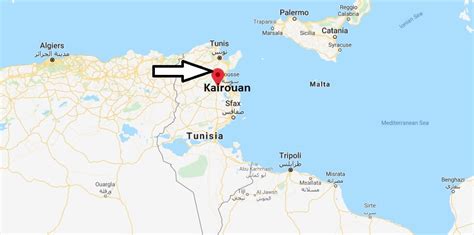 Where Is Kairouan Located What Country Is Kairouan In Kairouan Map