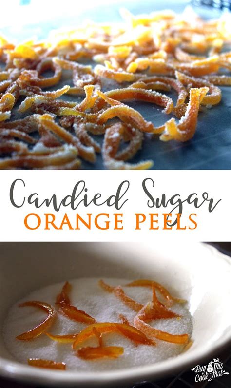 Candied Sugar Orange Peel Is A Delicious Treat That Can Be Eaten Alone