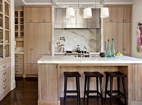 Things are getting colorful with kitchen cabinets. Hot Look: 40 Light Wood Kitchens We Love - House & Home
