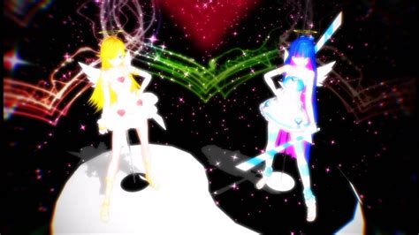MMD Panty And Stocking Fly Away YouTube