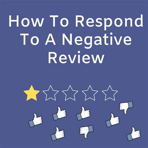 How To Respond To A Negative Review Negative Review Negativity