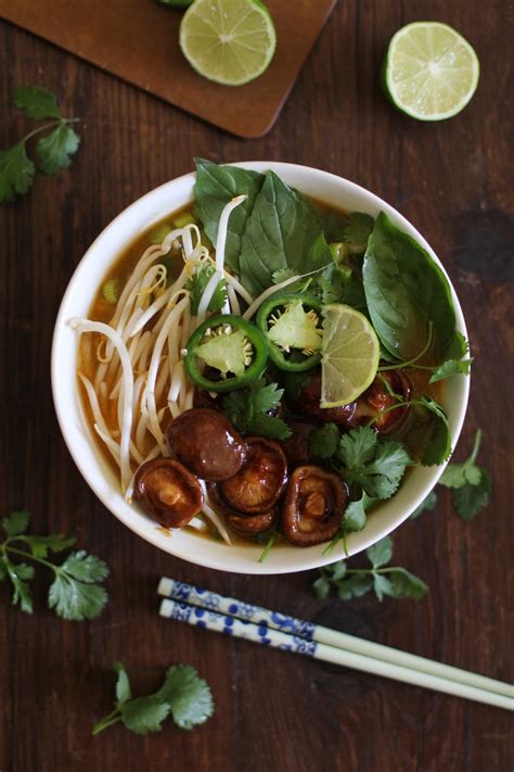 30 Minute Vegetarian Pho Soup