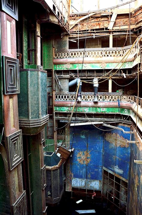 These Pictures Taken Inside Of An Abandoned Cruise Ship Are Haunting