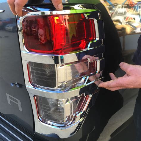 Ranger Px Chrome Plated Rear Tail Light Cover Ford Ranger Light