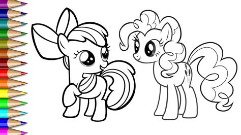 Menggambar dan Mewarnai My Little Pony