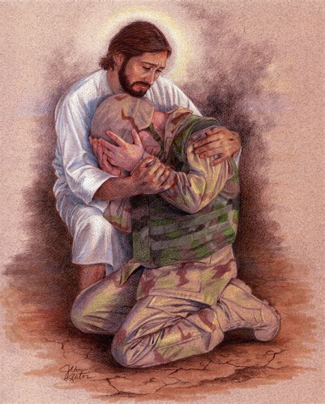 Jesus With Soldier Catholic Prints Pictures Catholic Pictures