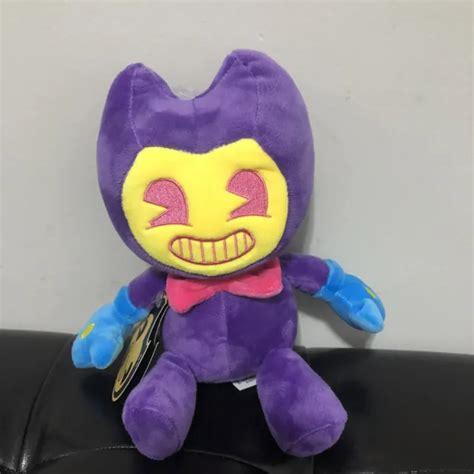 New Bendy And The Ink Machine Blacklight Grinning Bendy 7 Inch Plush