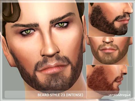 For Males Found In Tsr Category Sims 4 Facial Hair Sims 4 Hair Male