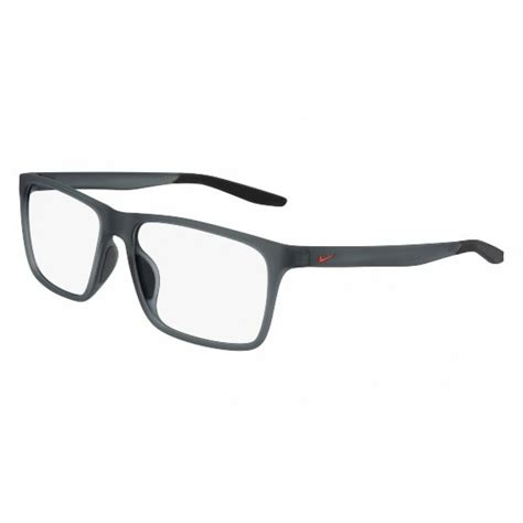 nike nike 7116 eyeglasses 061 matte dark grey black