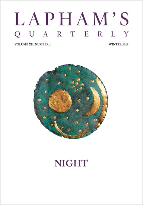 Night Winter 2019 Issue Of Laphams Quarterly Poster