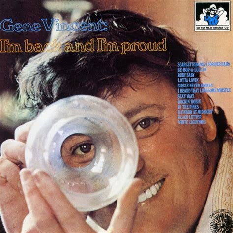 Im Back And Im Proud Album By Gene Vincent Spotify