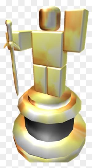 Roblox Golden Trophy Roblox The Golden Robloxian Full Size Png