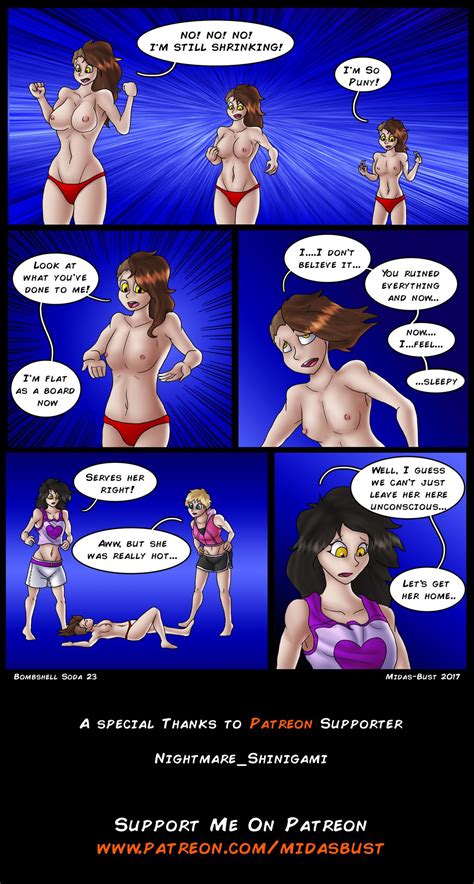 Rule 34 Bombshell Soda Breast Expansion Comic Midas Bust Multiple Girls Tagme Yuri 3937401