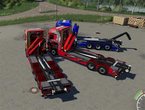 Scania Ng Hkl And Crane V10 Truck Farming Simulator 2022 19 Mod