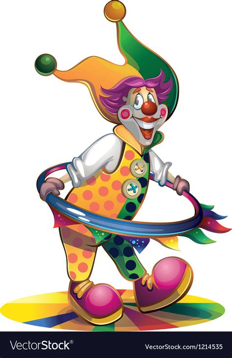 clown royalty free vector image vectorstock