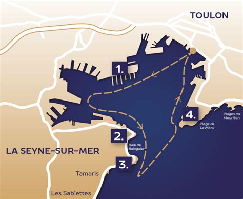 Les Monuments Et Lieu Importants De La Rade De Toulon La Seyne Sur