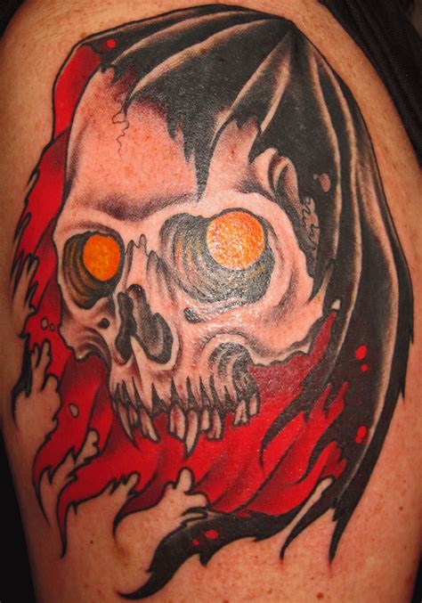 Grim Reaper Tattoo Images And Designs