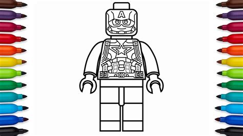 We have collected 34+ lego thor coloring page images of various designs for you to color. How to draw Lego Captain America - Marvel Superheroes ...