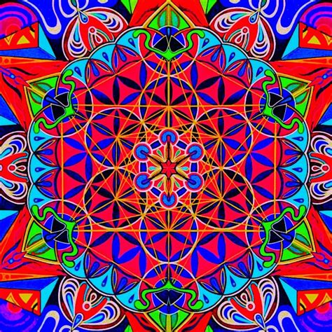 Pin By Blated On Sacred Geo Psychedelic Art Abstract Artwork