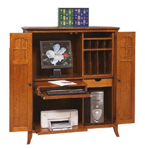 We are committed not only to excellence in the quality of our furniture, but in the quality of the environment. Amish Mt. Eaton Computer Armoire Desk