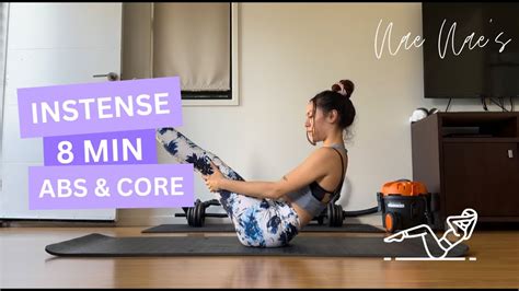 Intense And Quick Abs And Core At Home No Equipment Slimming Waist Exercises Youtube
