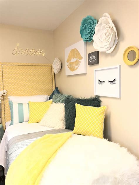 Yellow Bedroom Ideas For Teenage Girls