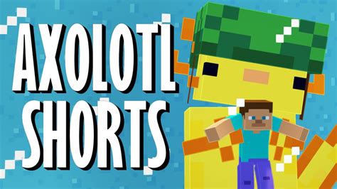 Minecraft Axolotl Shorts Compilation Pt 1 Youtube