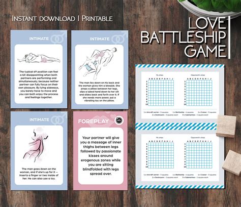 Romantic Game For Lovers Love Battleship Printable Version Battleship Game Couples Game