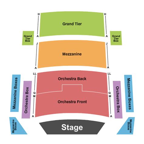 Times Union Ctr Perf Arts Jacoby Symphony Hall Seating Chart Times