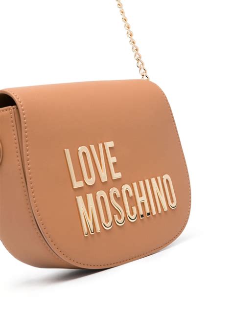 Love Moschino Logo Lettering Crossbody Bag Farfetch