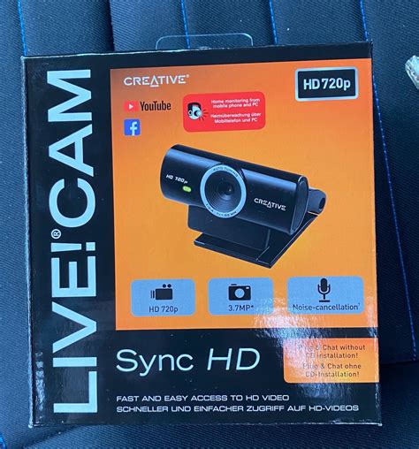 Kamera Internetowa Creative Live Cam Sync Hd 720p 9285623223