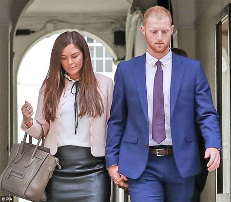 Ben Stokes Wife Clare Ratcliffe Stood By Him All Week Daily Mail Online