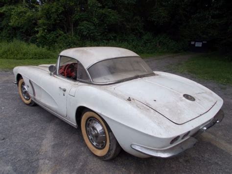 1962 Corvette Rare Barn Find 2 Tops Solid Complete For Sale Chevrolet