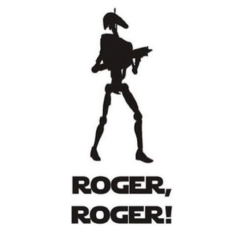 johnnygravemind: Roger Roger #starwars #battledroid | Star wars sith