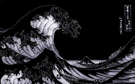 The Great Wave Off Kanagawa With A Twist 2560x1600 Wallpaper