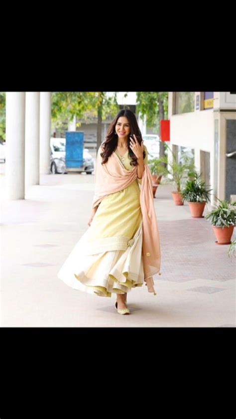 Sonam Bajwa Ghagra Punjabi Outfits Indian Designer Wear Punjabi Models