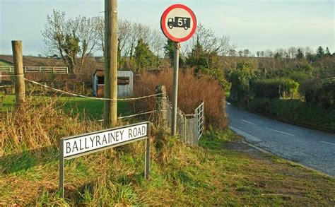 Road Sign Near Comber © Albert Bridge Cc By Sa20 Geograph Britain