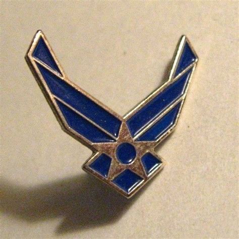 Usaf Lapel Pin United States Air Force Military Wings Star Jacket Usa
