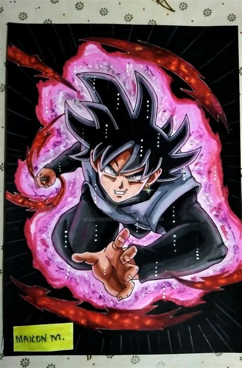 Goku Black Ultra Instinct Rose Anime Wallpaper