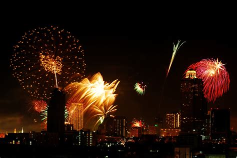 Free Images Firework Celebration Thailand Festive Festival