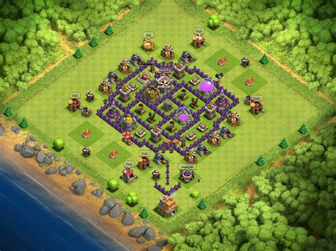 The best builder base level 7 layout Clash of Clans level 7 base by RitoARE on DeviantArt