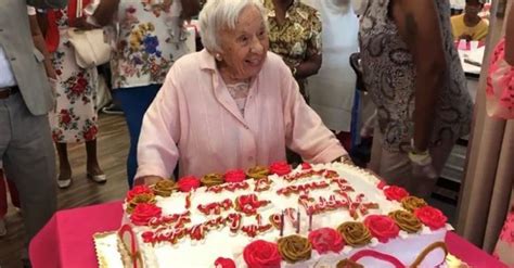 107 year old woman reveals her secret to longevity