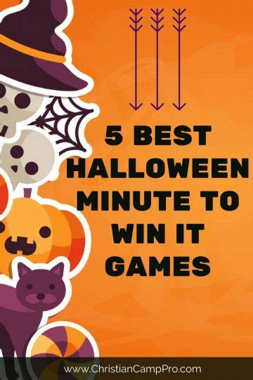 5 Best Halloween Minute To Win It Games Christian Camp Pro