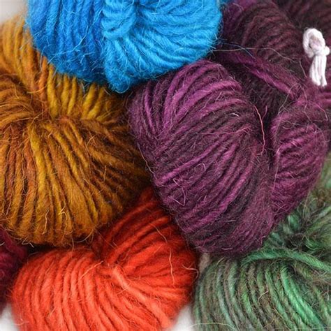 Churro Dyed Wool Yarn The Woolery