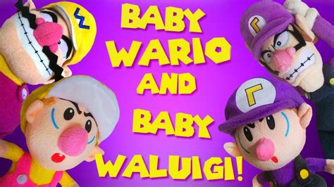Baby Waluigi And Baby Wario