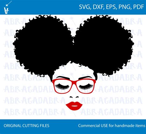 Black Woman Svg Afro Girl Svg Black Woman Clipart Afro Etsy