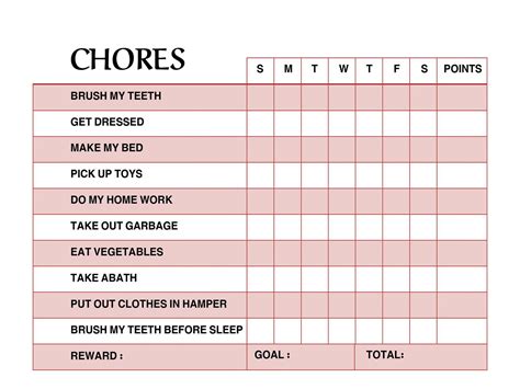 Kids Chore Chart 2020 Chore Chart For Kids And 50 Similar Items