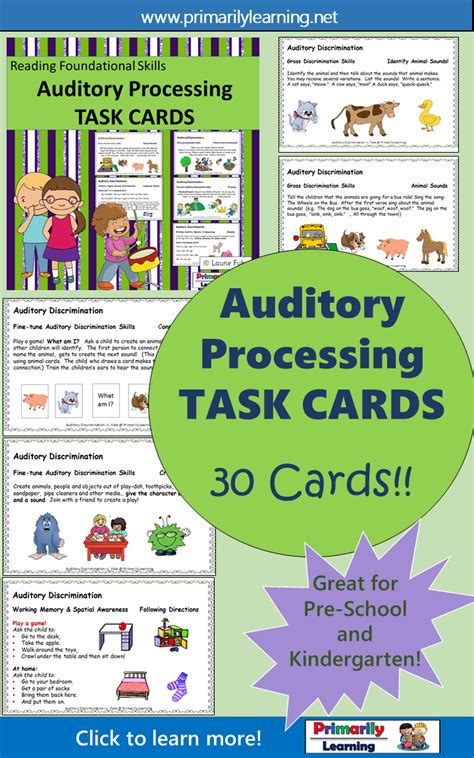 Worksheets are auditory closure cut and paste, auditory proce. Auditory Processing Activities | Distance Learning ...