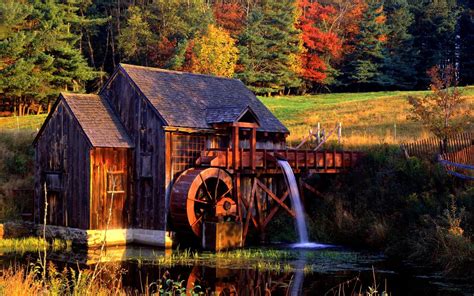 Watermill Wallpaper Hd Download